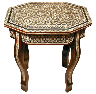 Moroccan Mother of pearl table